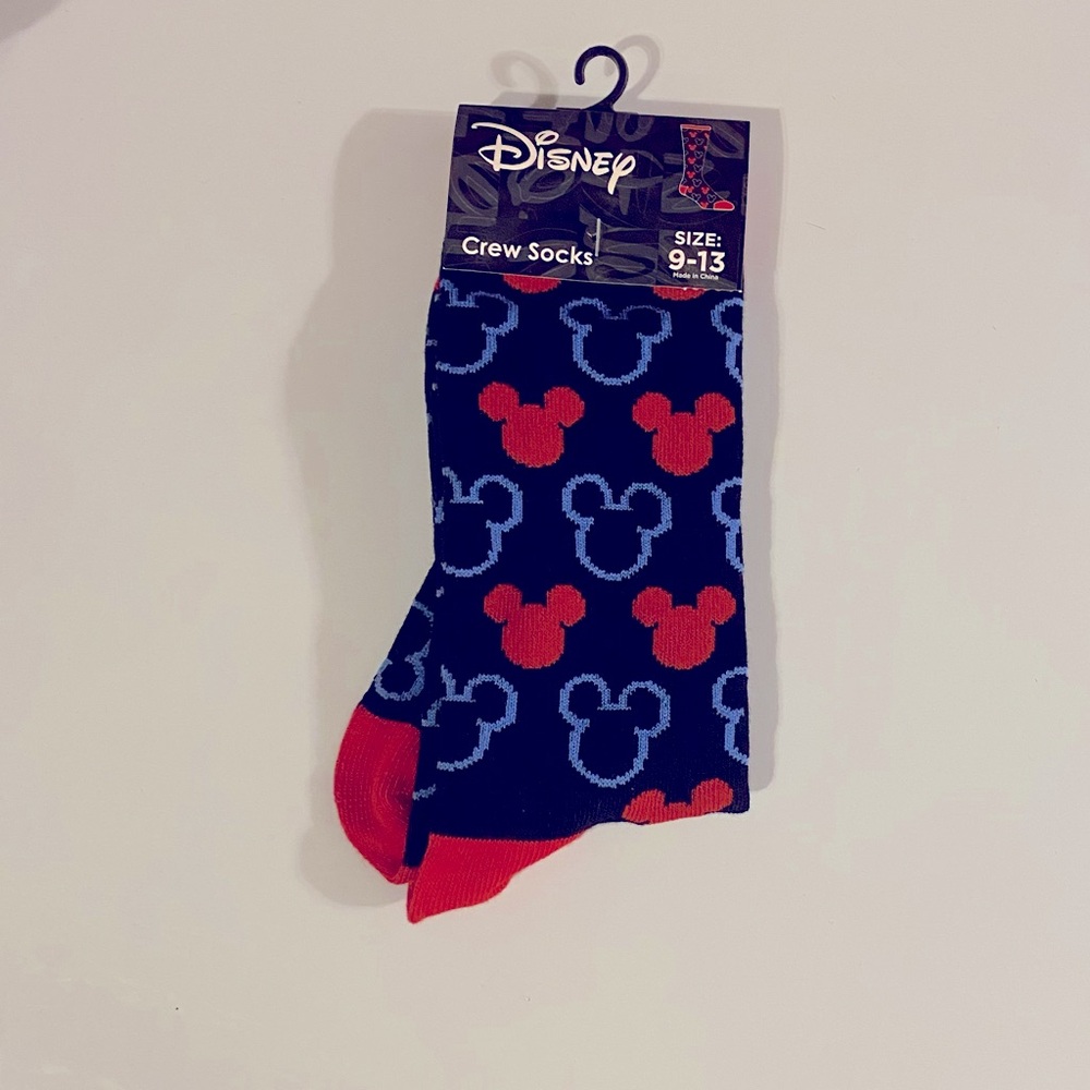 🔹3/$20 Fun Novelty Socks Featuring Mickey Mouse